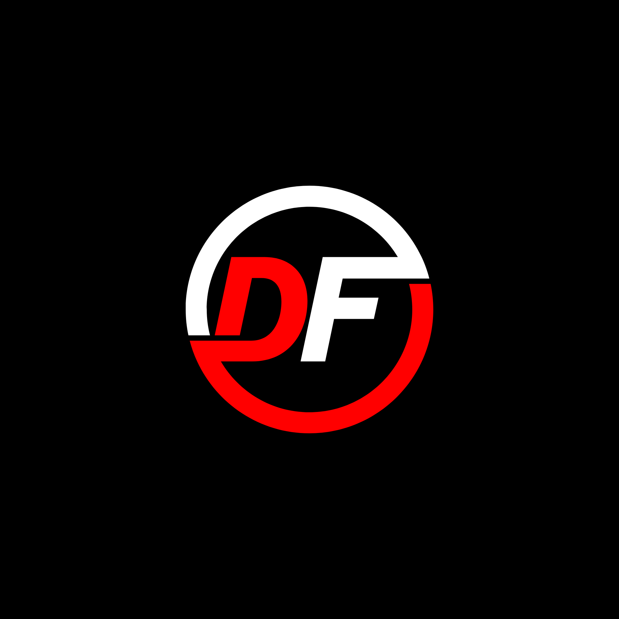 Símbolo Isolado DataFlow Fundo Escuro