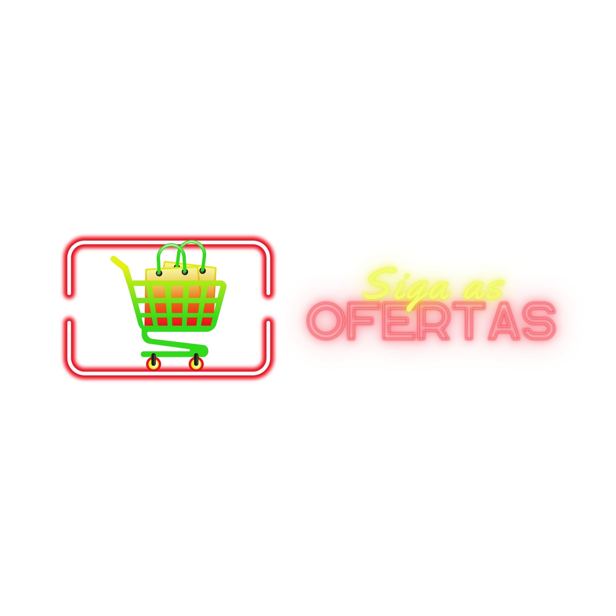 Versão Secundária Siga As Ofertas Fundo Branco
